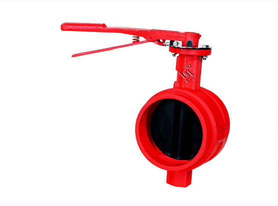 溝槽(cáo)式手動蝶(die)閥